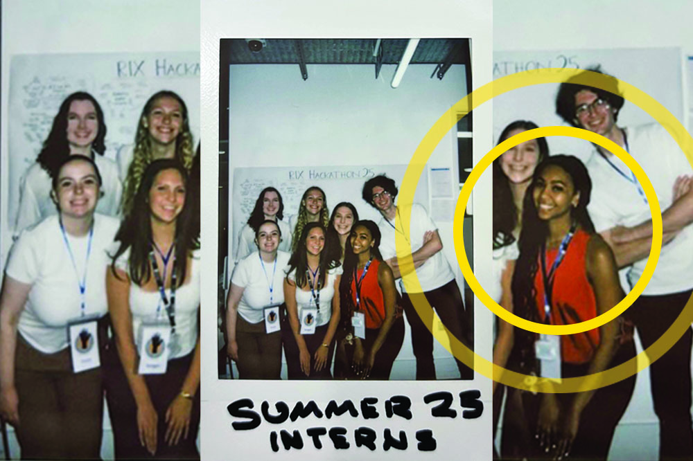 group of interns