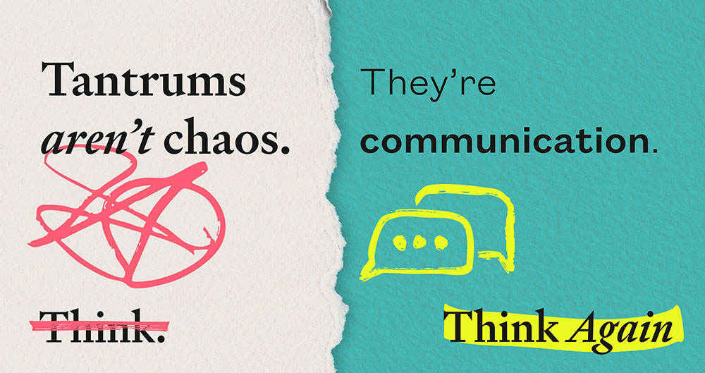 poster associating behaviour with communication