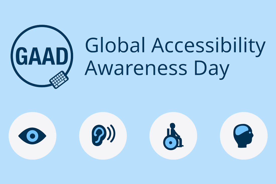 Global Accessibiliy Awareness Day logo
