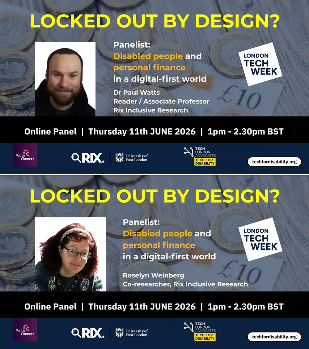 event cards for London Tech Week