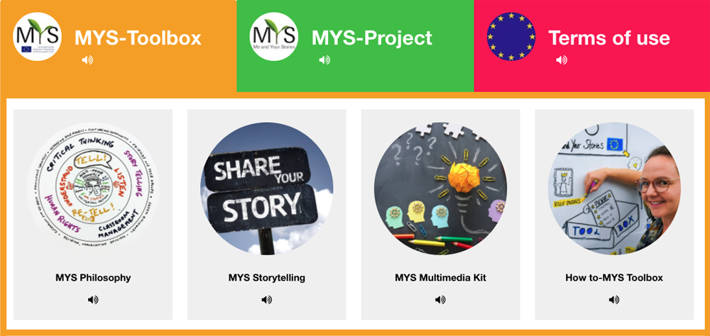 screenshot of MYS toolbox