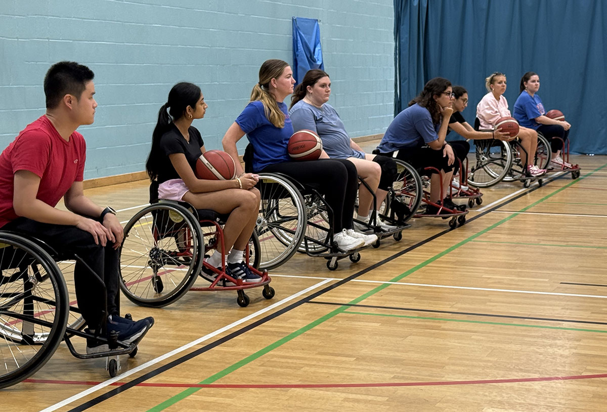 wheelchair basketball