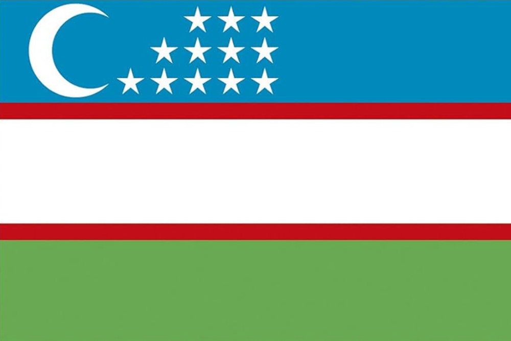 Uzbekistan flag