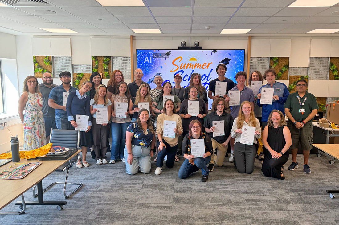 group holding certificates